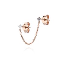 Solo pendiente Burato Mujer in Oro rosa Diamante CL461 - CL461